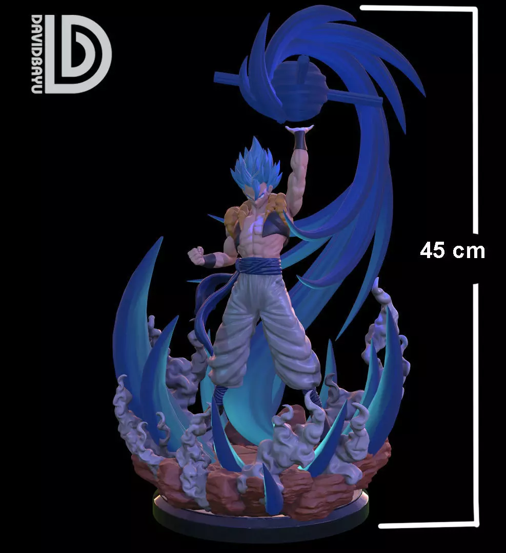 gogeta - dragonball 3D print model