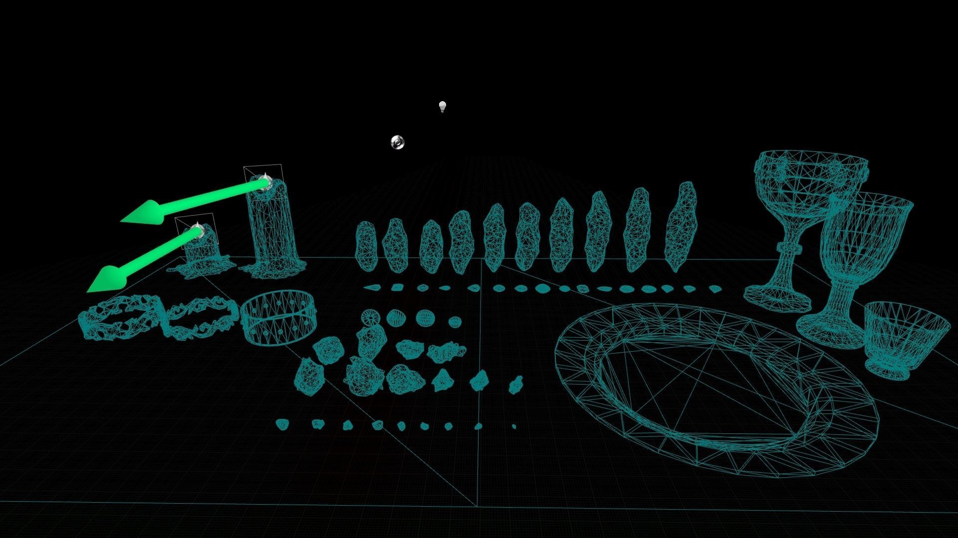 Treasures Pack Low-poly 3D model_19