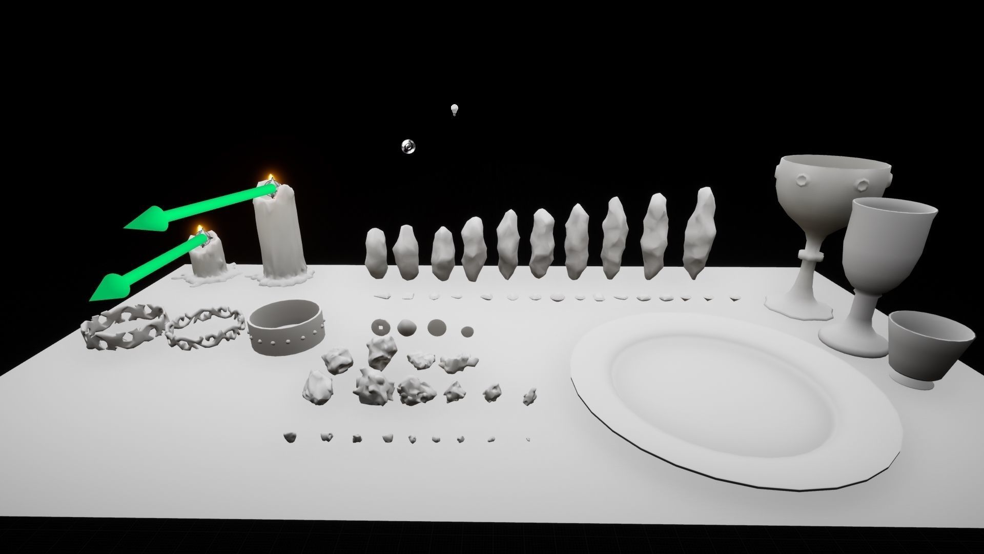 Treasures Pack Low-poly 3D model_17