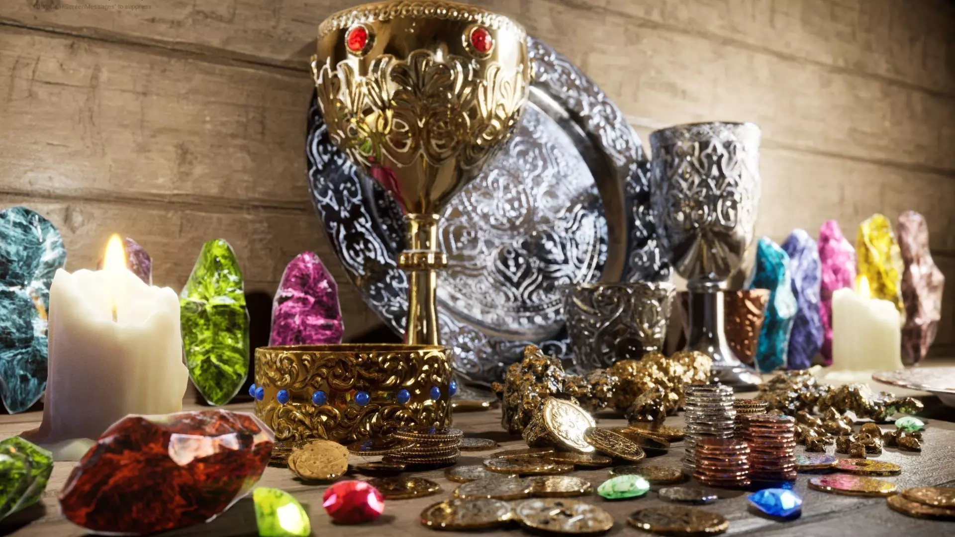 Treasures Pack Low-poly 3D model_0