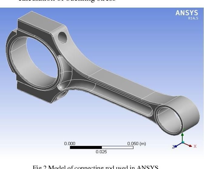 Four Wheeler Connecting Rod 3D model_4