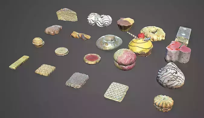 Scan Pastry Pack - Props