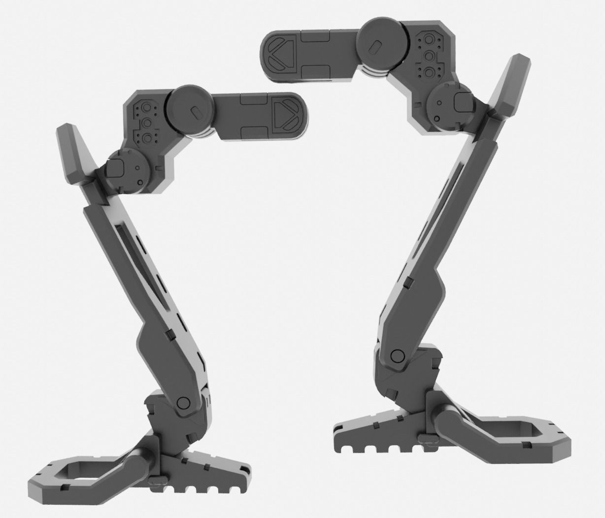 Robo-Tank 3D Print model robot 3D print model_11