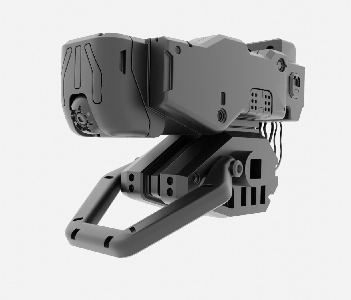 Robo-Tank 3D Print model robot 3D print model_9