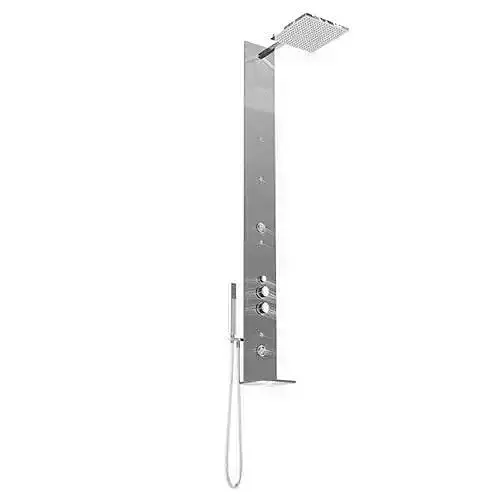 Metallic Shower Panel