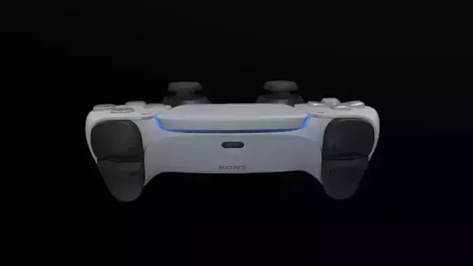 Ps 5 controller 3D model
