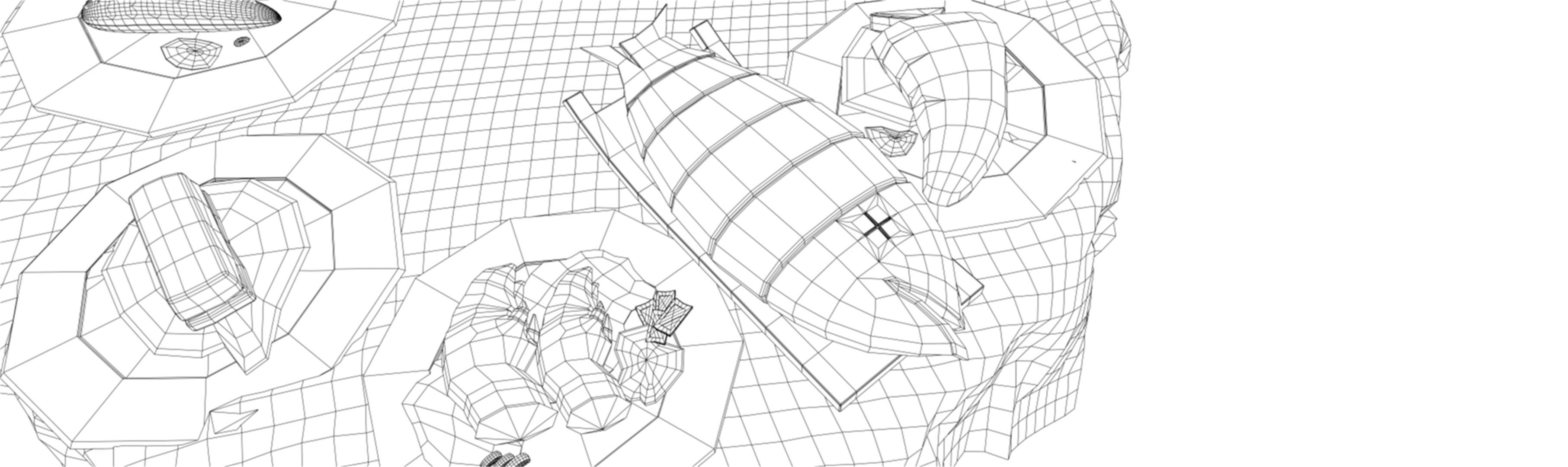 Chinese food Chinese food Table food fish lobster crab ham 3D model_7