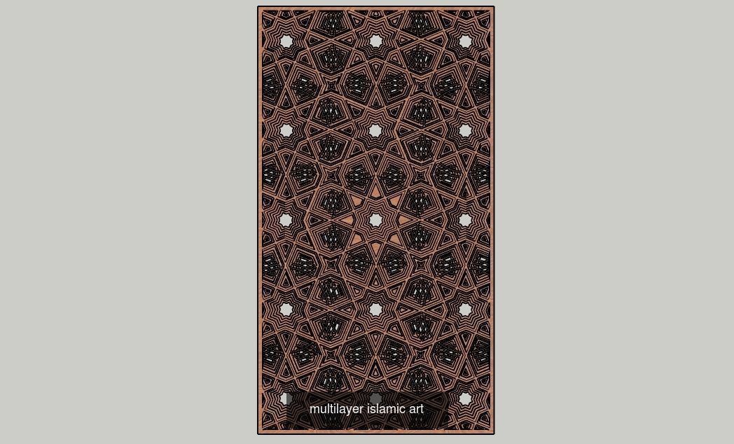 multilayer art works 3D Model Collection_3