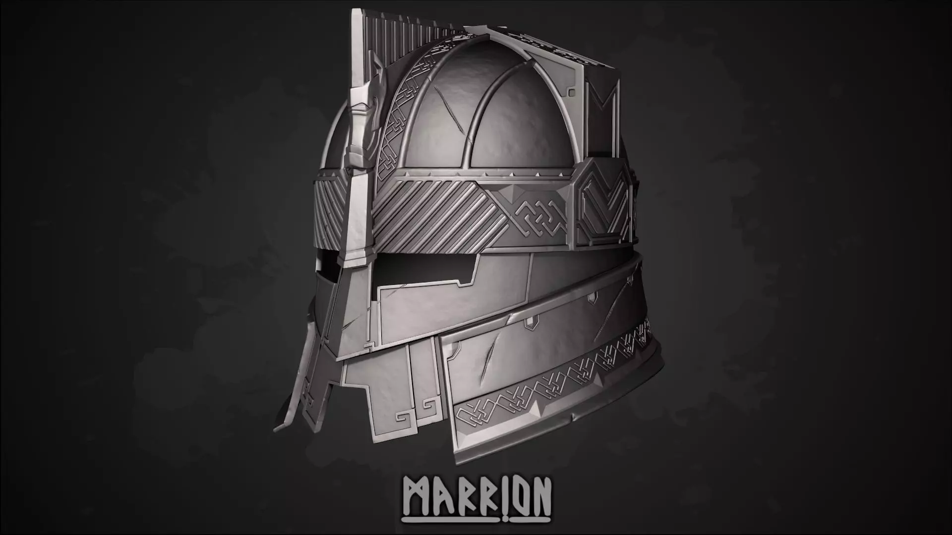 Royal Guard Erebor Helmet LotR 3D print model_0