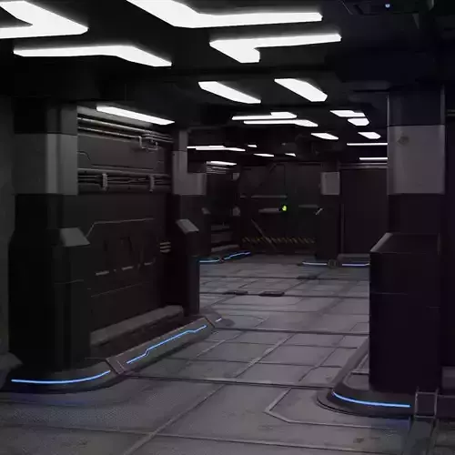 Sci Fi Modular Interior 1B