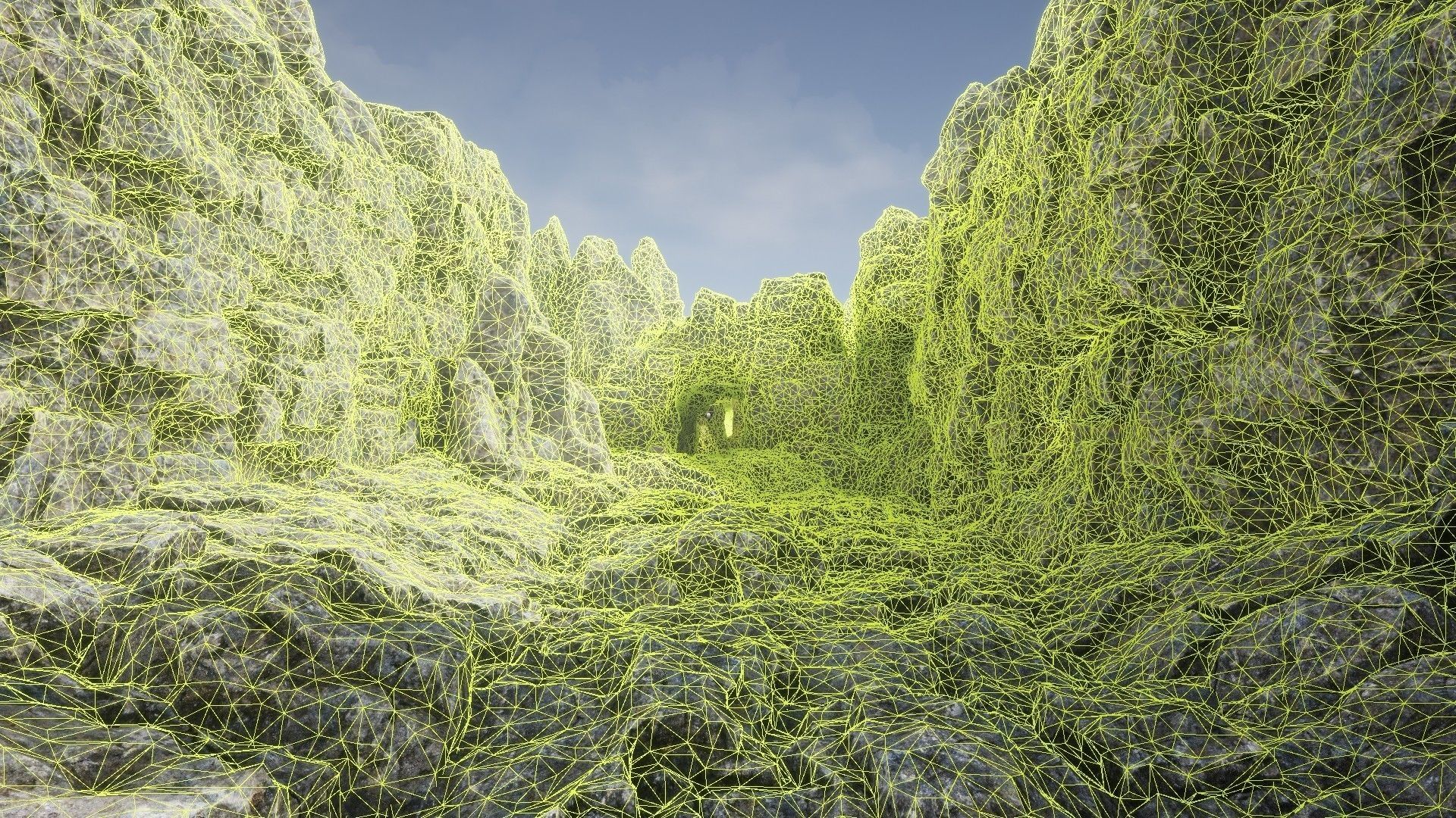 Rock Cliffs Pack Low-poly 3D model_25