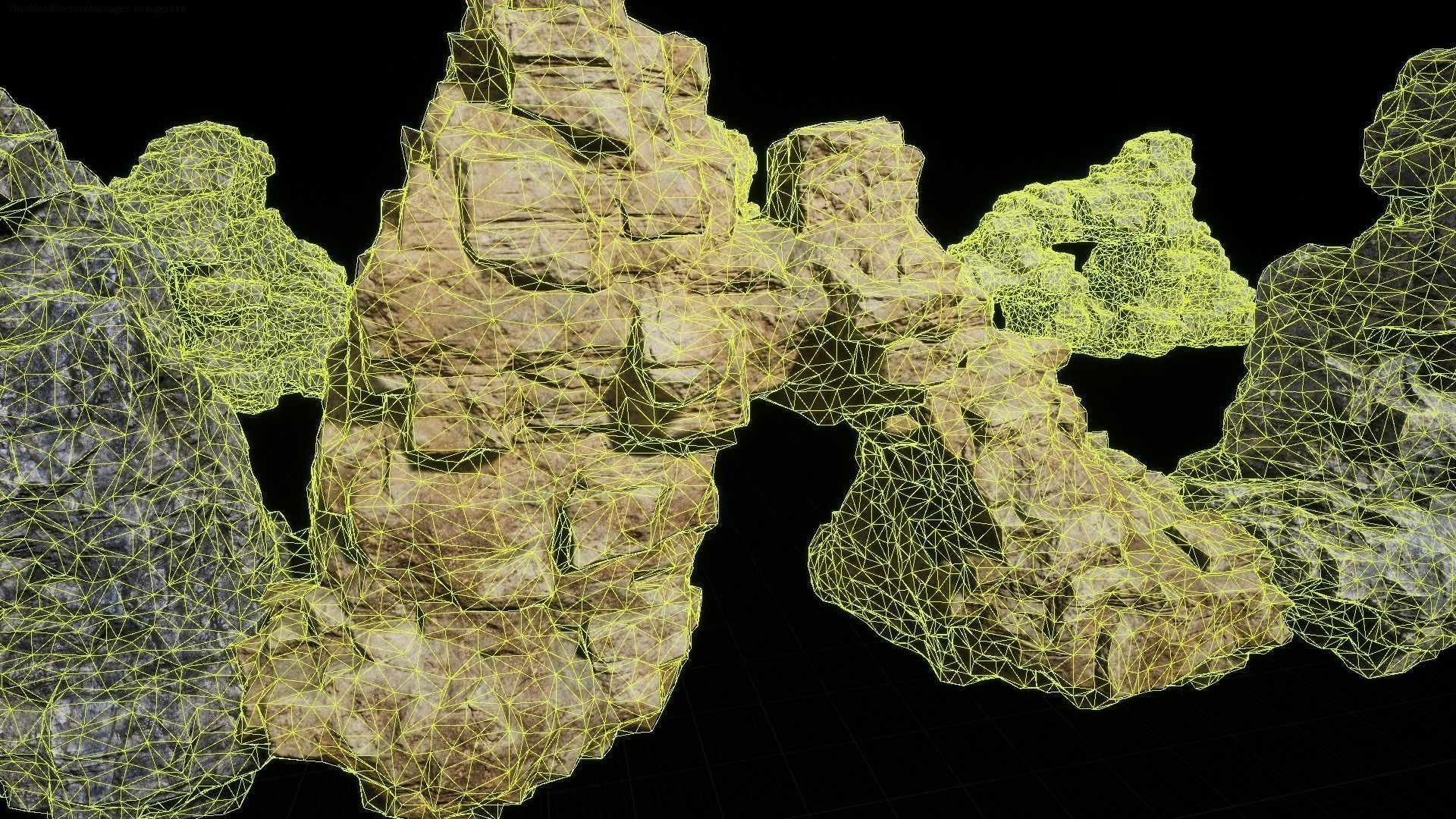 Rock Cliffs Pack Low-poly 3D model_21