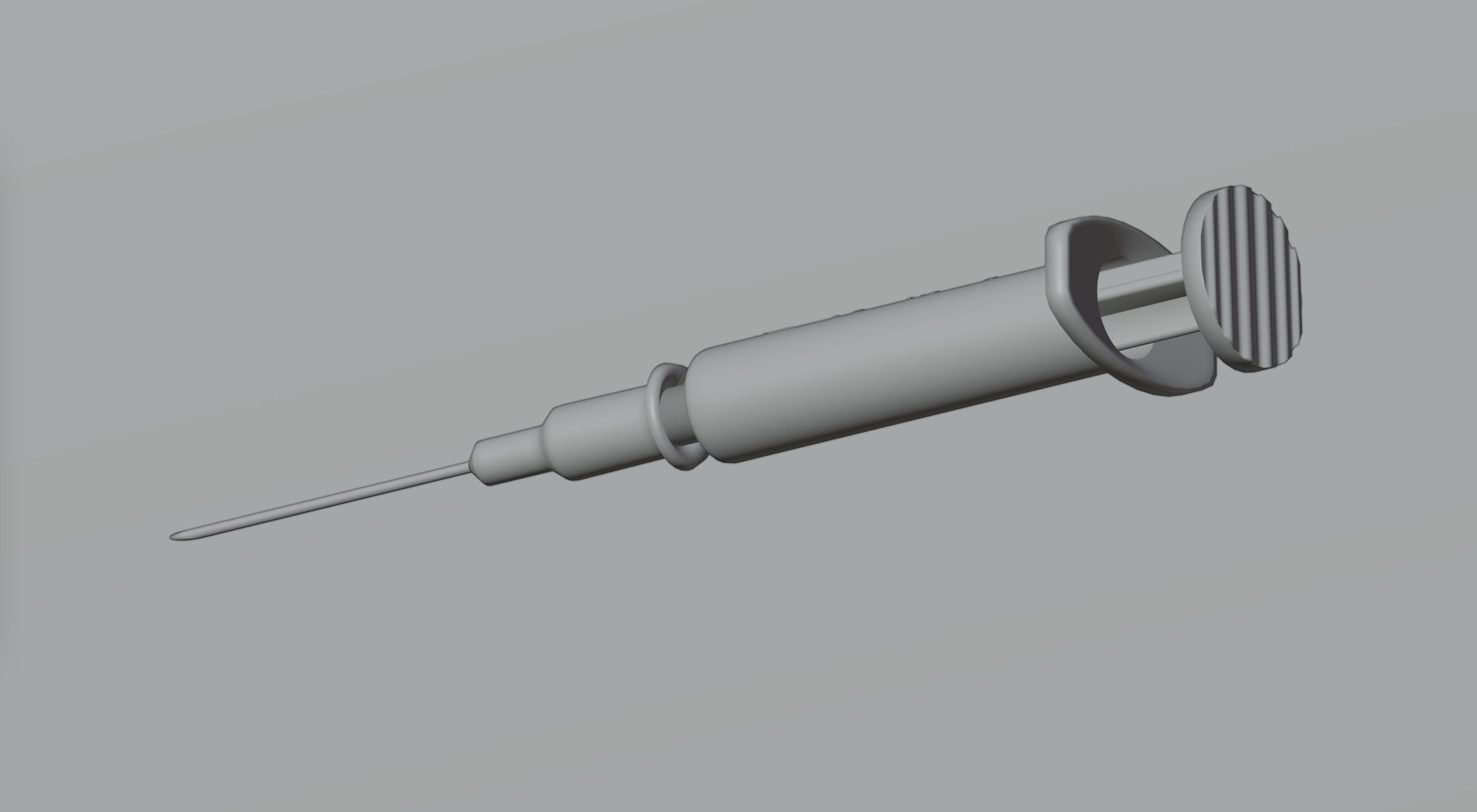 Syringe injection 3D model_3