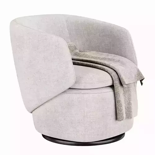 cresent swivel chair