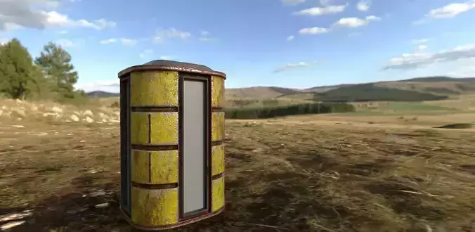 Wasteland Capsule Model