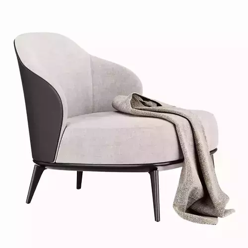 leslie armchair by minotti