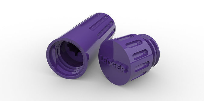 Ledger Nano S water resistance capsule Free 3D print model