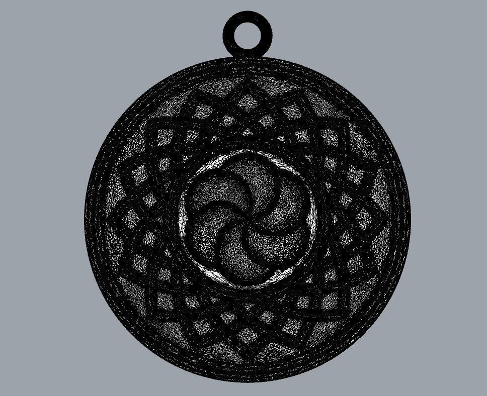 Pendant Jewelry 3D print model_3
