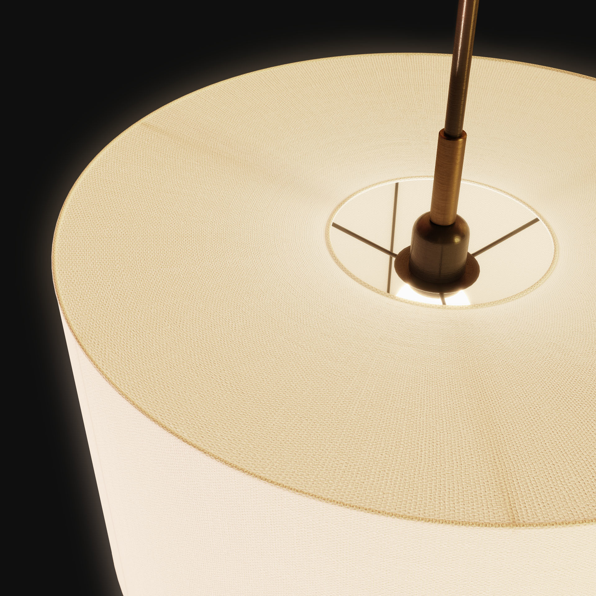 Lamp Pendant Gubi Gravity Large 3D model_4