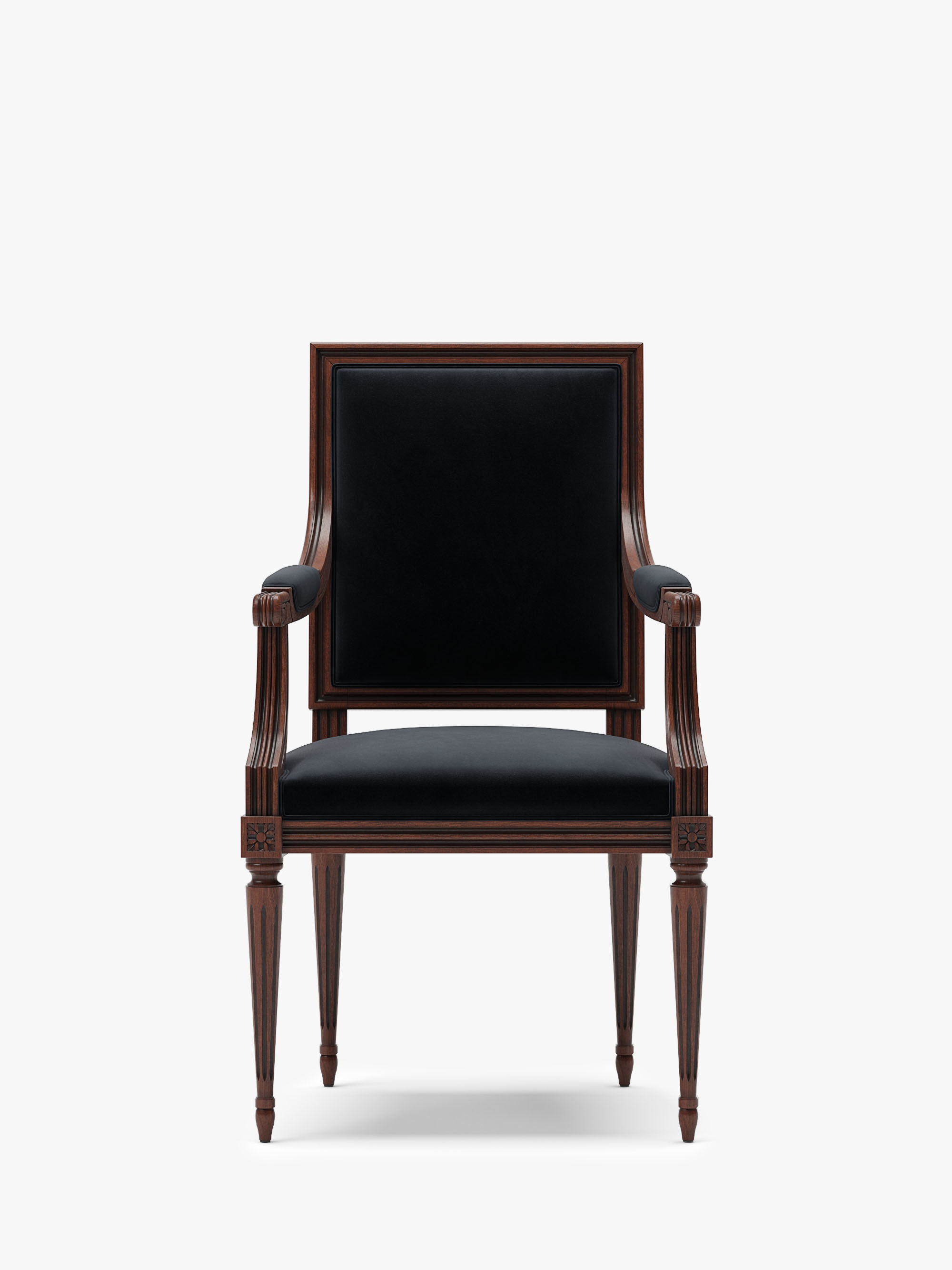 Chairs Louis XVI 3D Model Collection_8