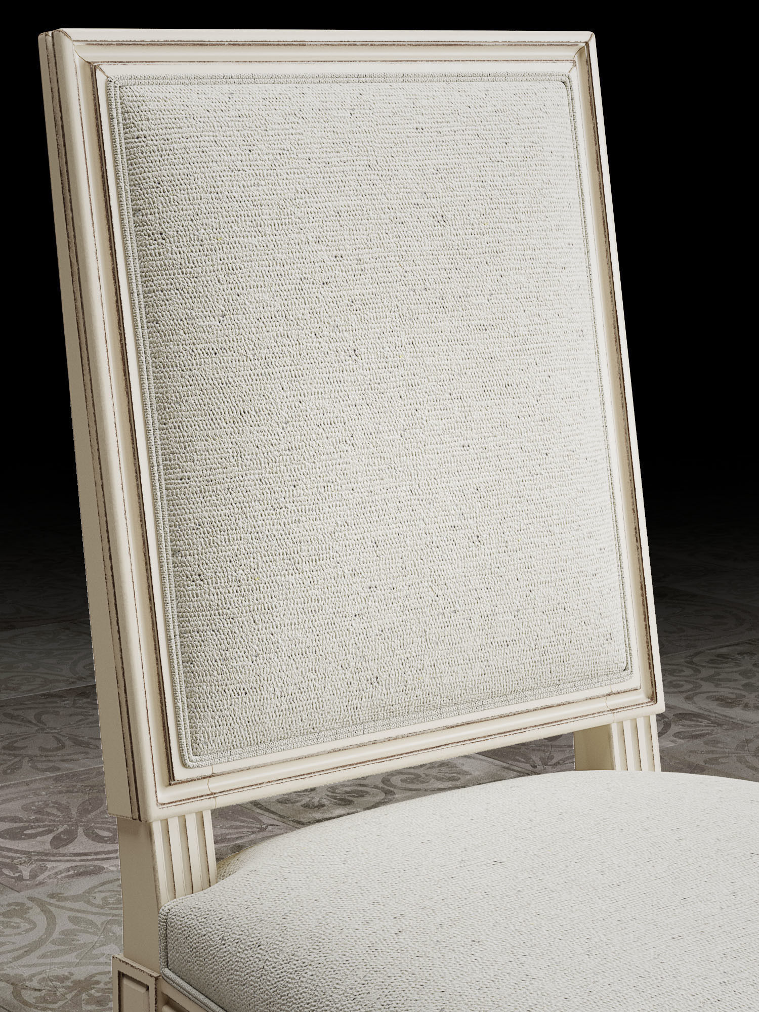 Chairs Louis XVI 3D Model Collection_15