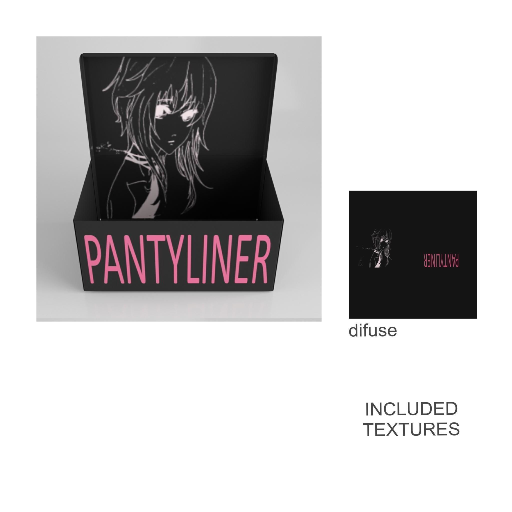 Pantyliner Set box 3D model_26