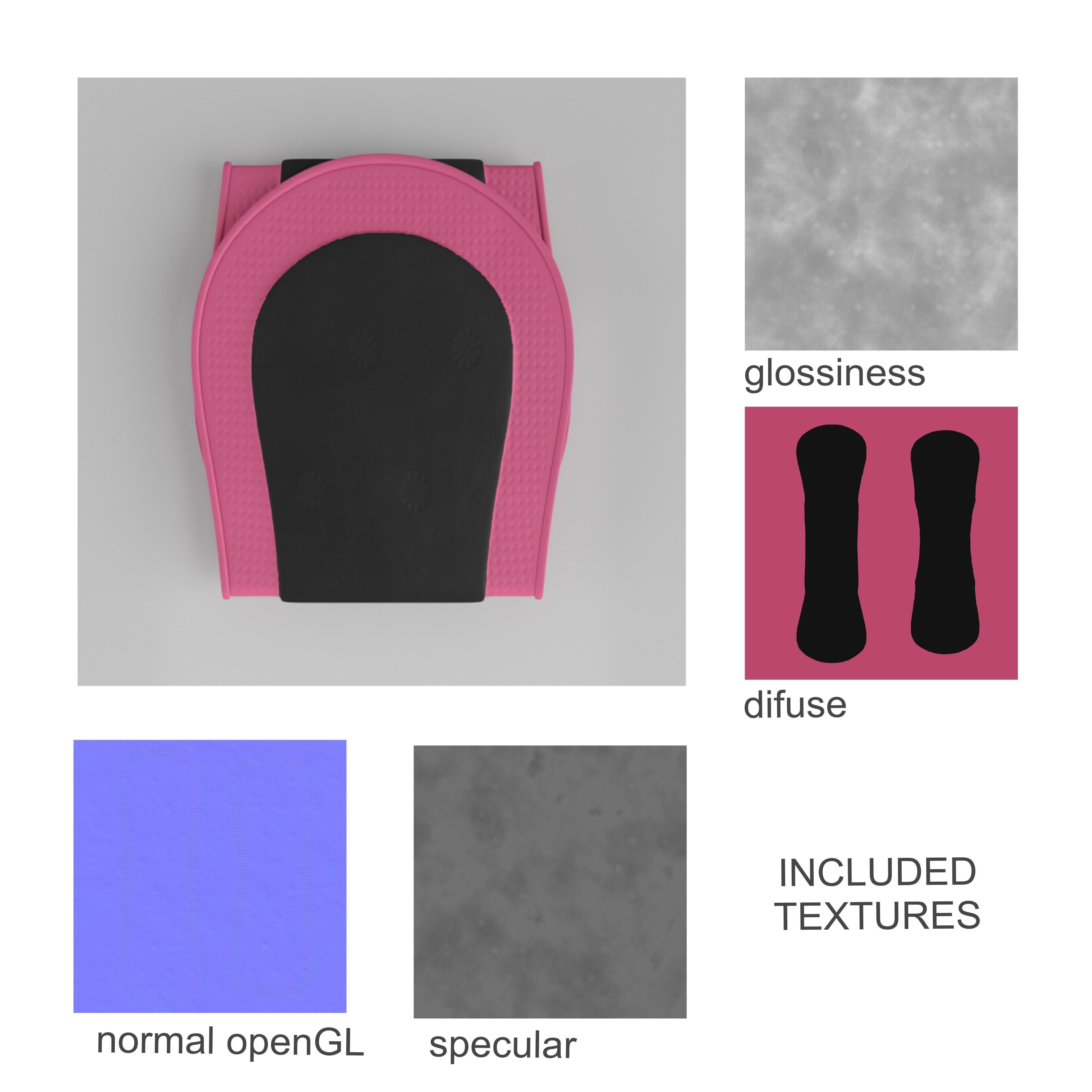 Pantyliner Set box 3D model_14