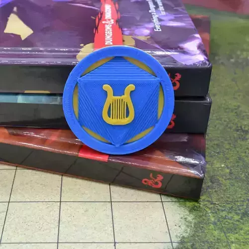 Multicolor MMU DnD Inspiration Token 3D print model