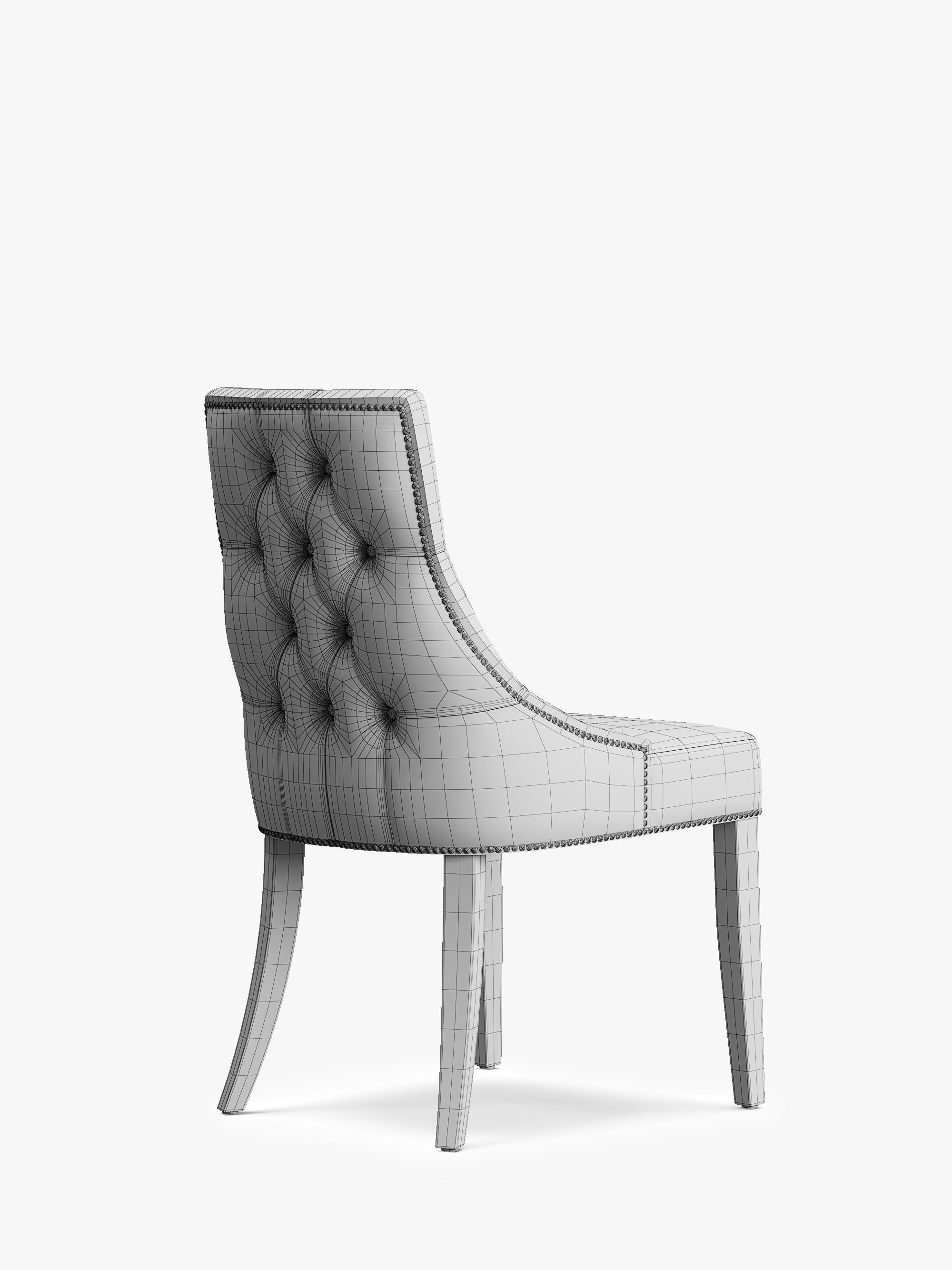 Chairs Dinning 3D Model Collection_6