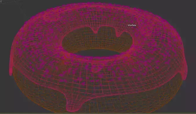 Donut 3D Model
