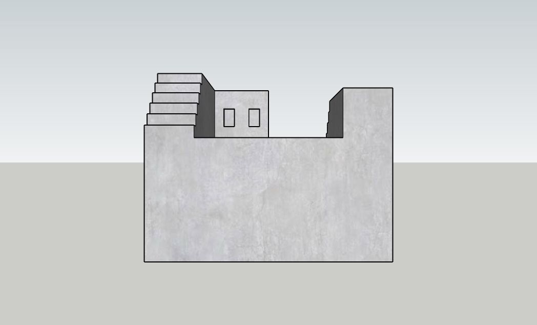 Mini Concrete Box11 3D print model_4