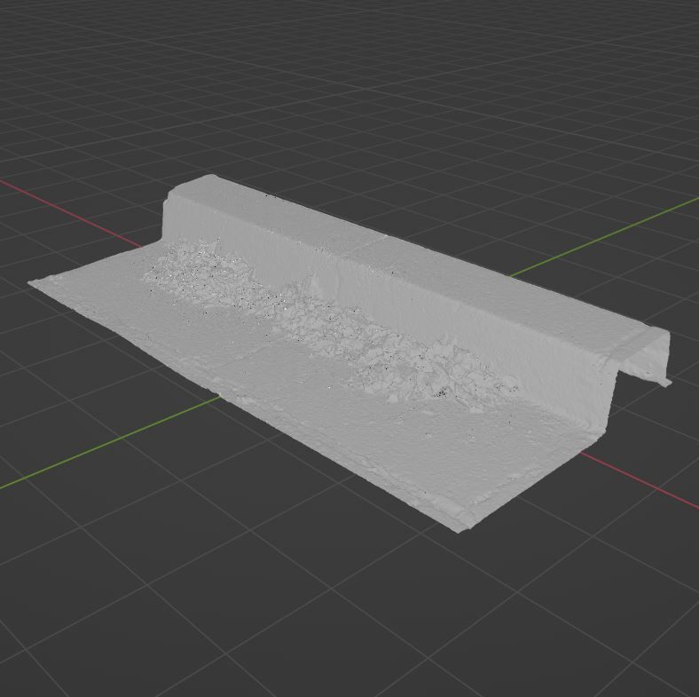Curb 7 concrete slab 3D model_14