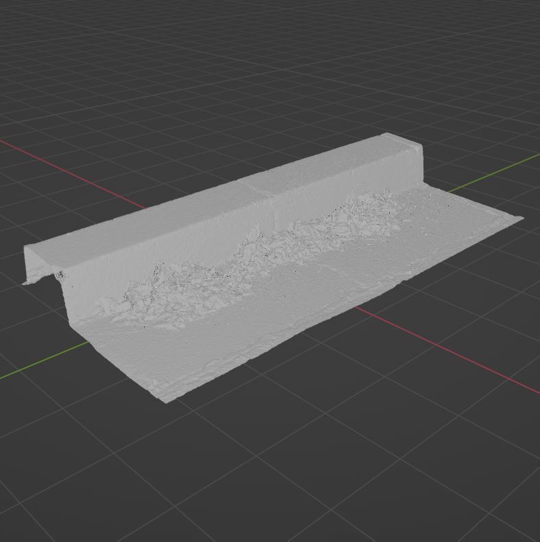 Curb 7 concrete slab 3D model_11