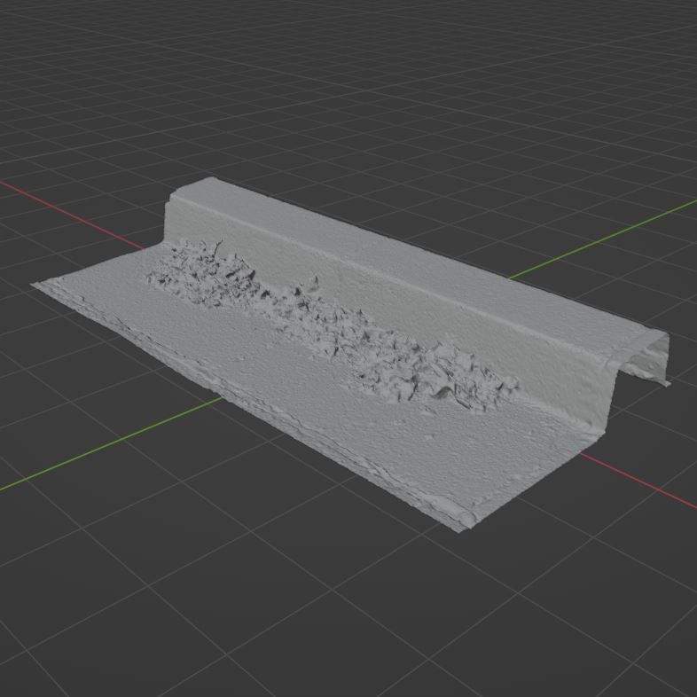 Curb 7 concrete slab 3D model_10