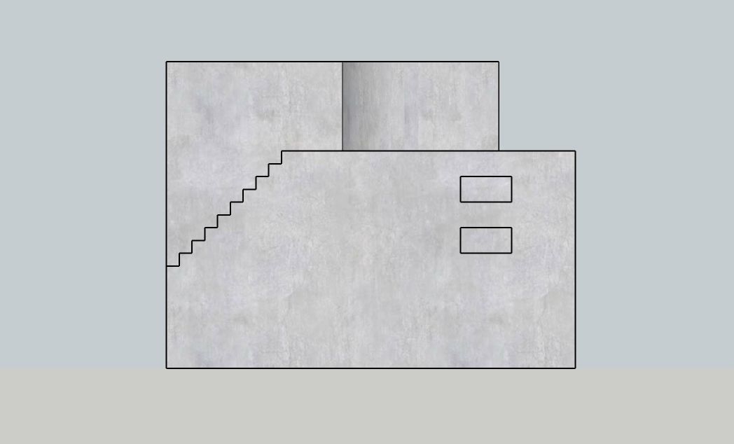 Mini Concrete Box12 3D print model_5