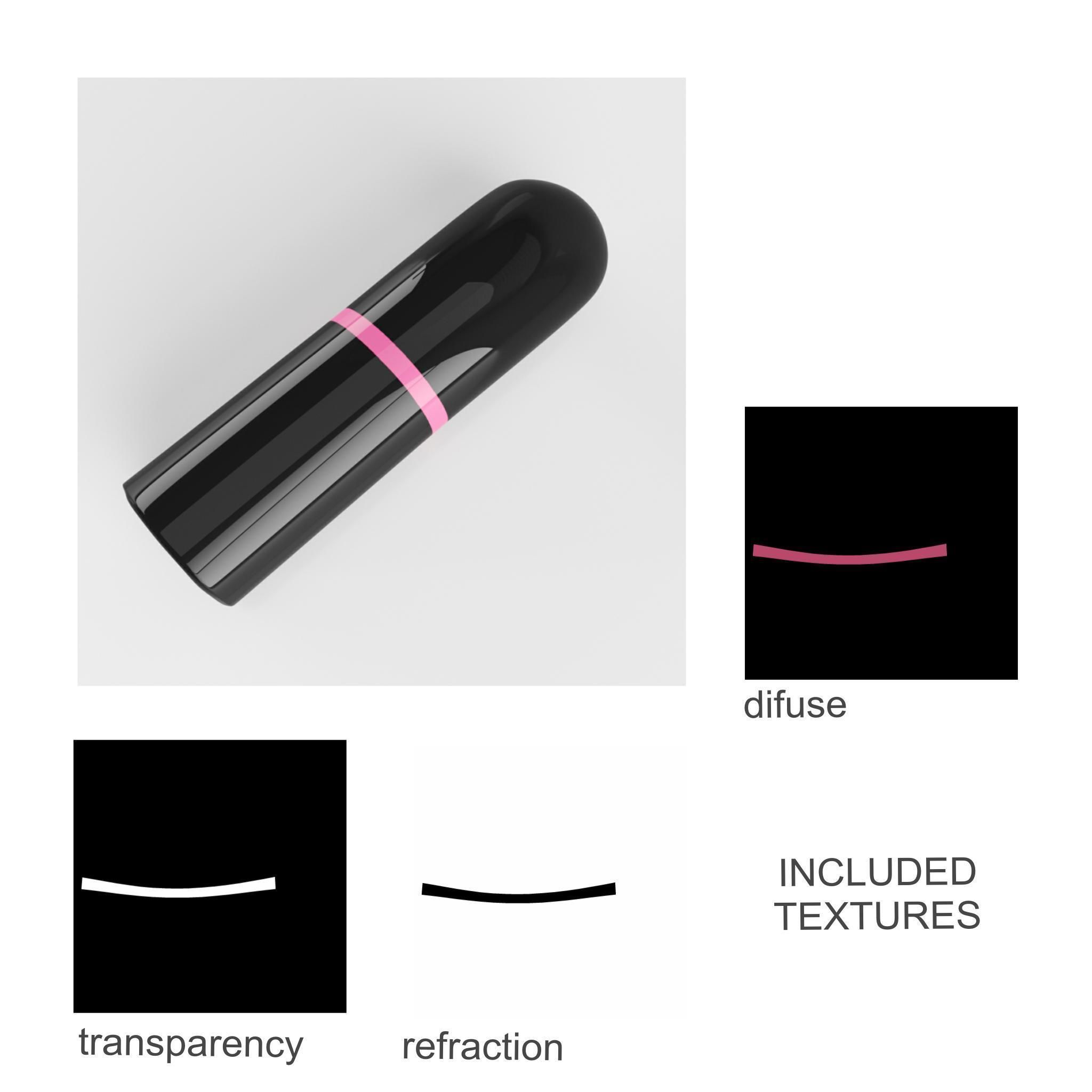 tampon big set 3D model_16