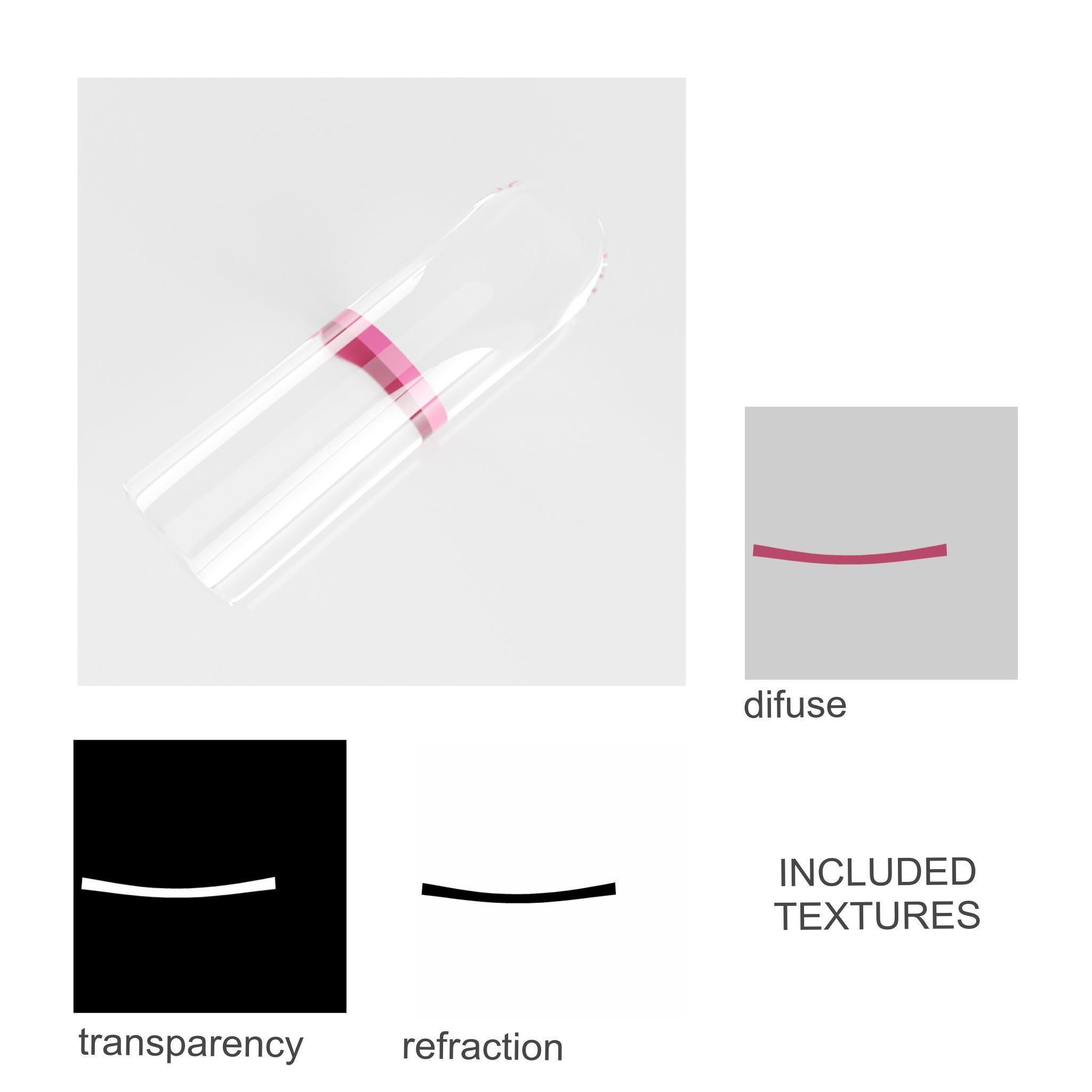 tampon big set 3D model_17