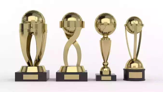 Trophy Cups 3D model