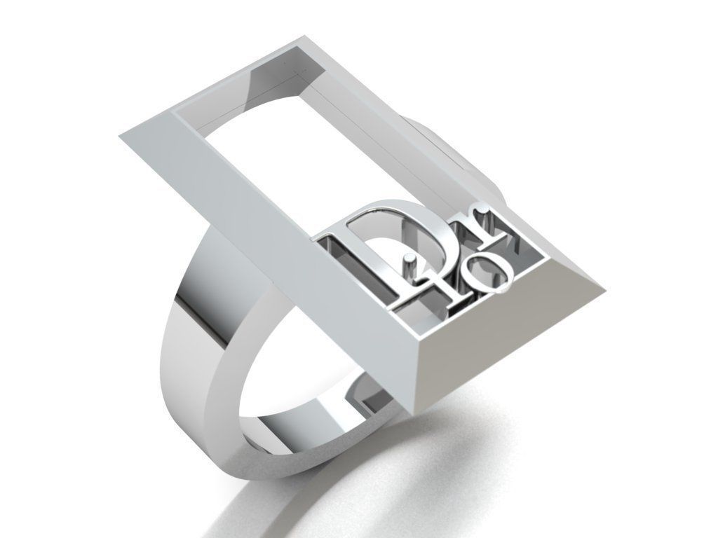 dior ring 3D print model_29