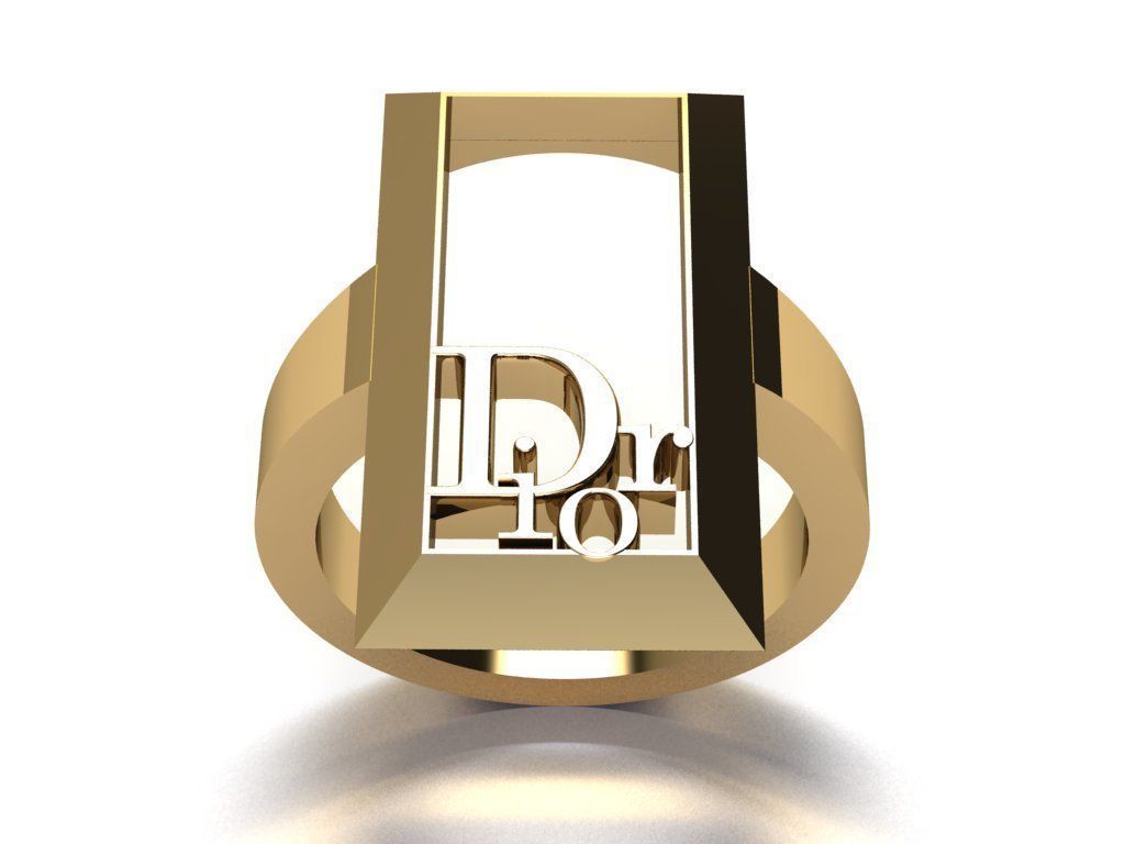 dior ring 3D print model_16