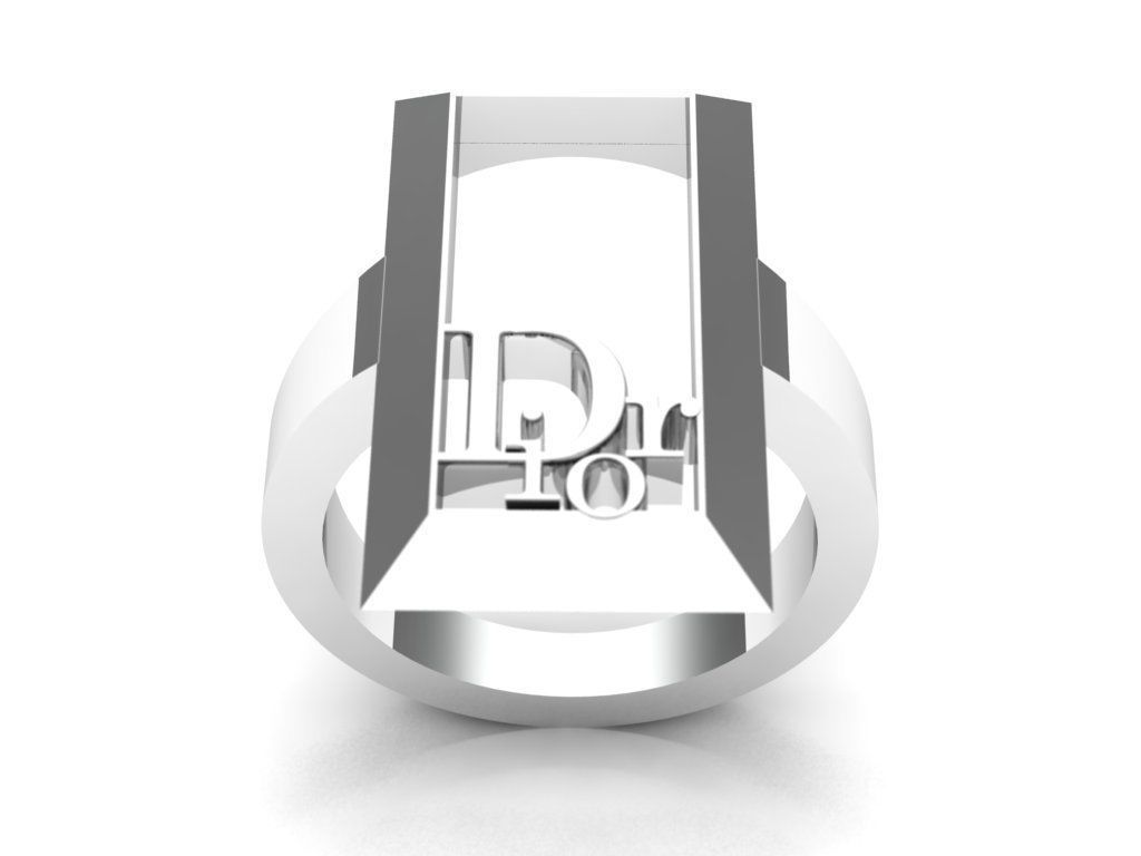 dior ring 3D print model_4