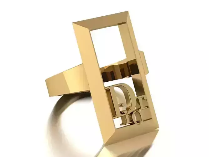 dior ring 3D print model