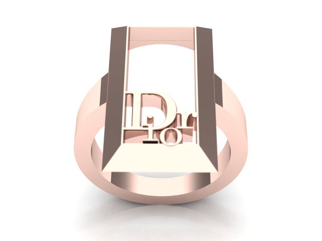 dior ring 3D print model_7