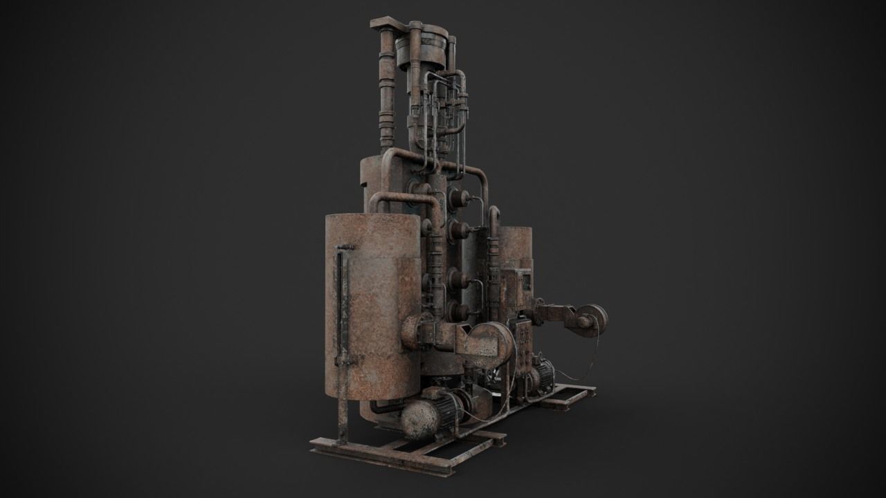 Machinery device 3D model_13