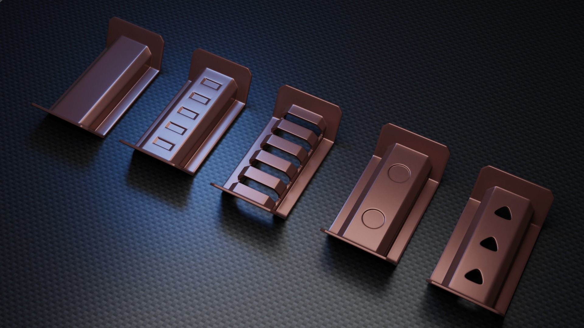 Kitbash sci-fi Set 3D model | CGTrader
