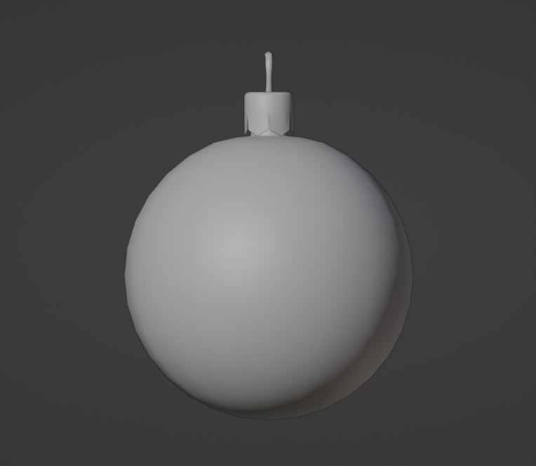 Christmas ball 3D model_5