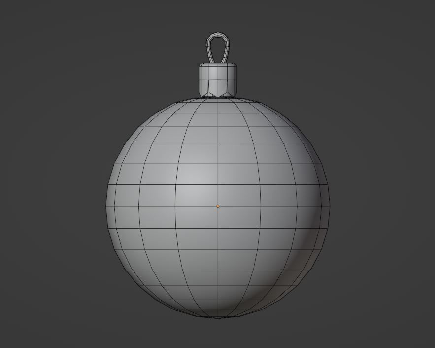 Christmas ball 3D model_7