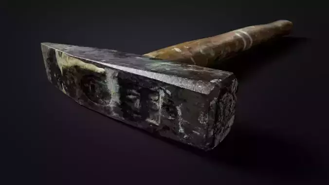 Small old hammer