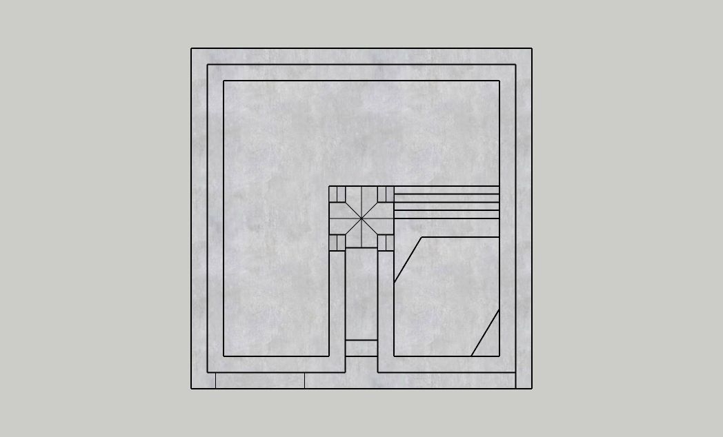 Mini Concrete Planter Box14 3D print model_3
