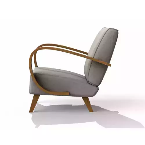 Armchair H410 oak finish